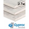 Гипсокартон Gyproc Оптима 12,5х1200х2700 мм. РФ.