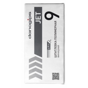 DANOGIPS DANO JET 9. Шпатлевка полимерная. РФ. 20 кг.